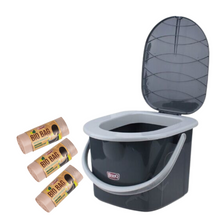 Last inn bildet i Galleri-visningsprogrammet, BÆRBART TOALETT - PAKKETILBUD - Home And Beauty AS