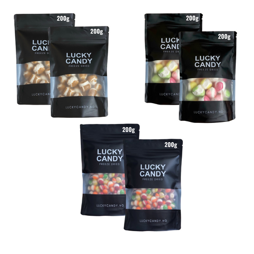 Freeze Dried Candy | 6 x Favoritter - Home And Beauty AS