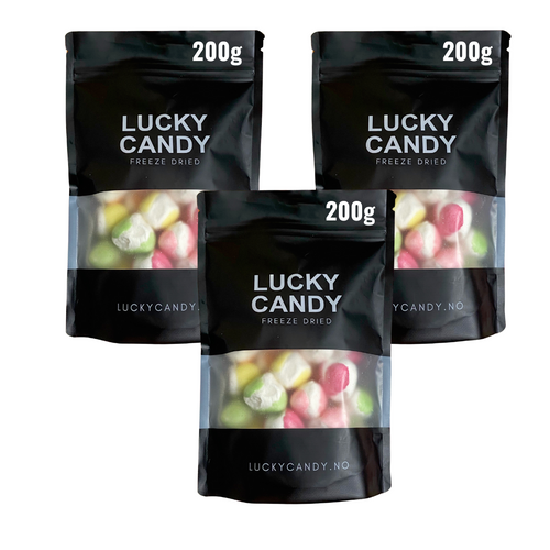 Freeze Dried Candy | 3 x Frukt Kastanjer - Home And Beauty AS
